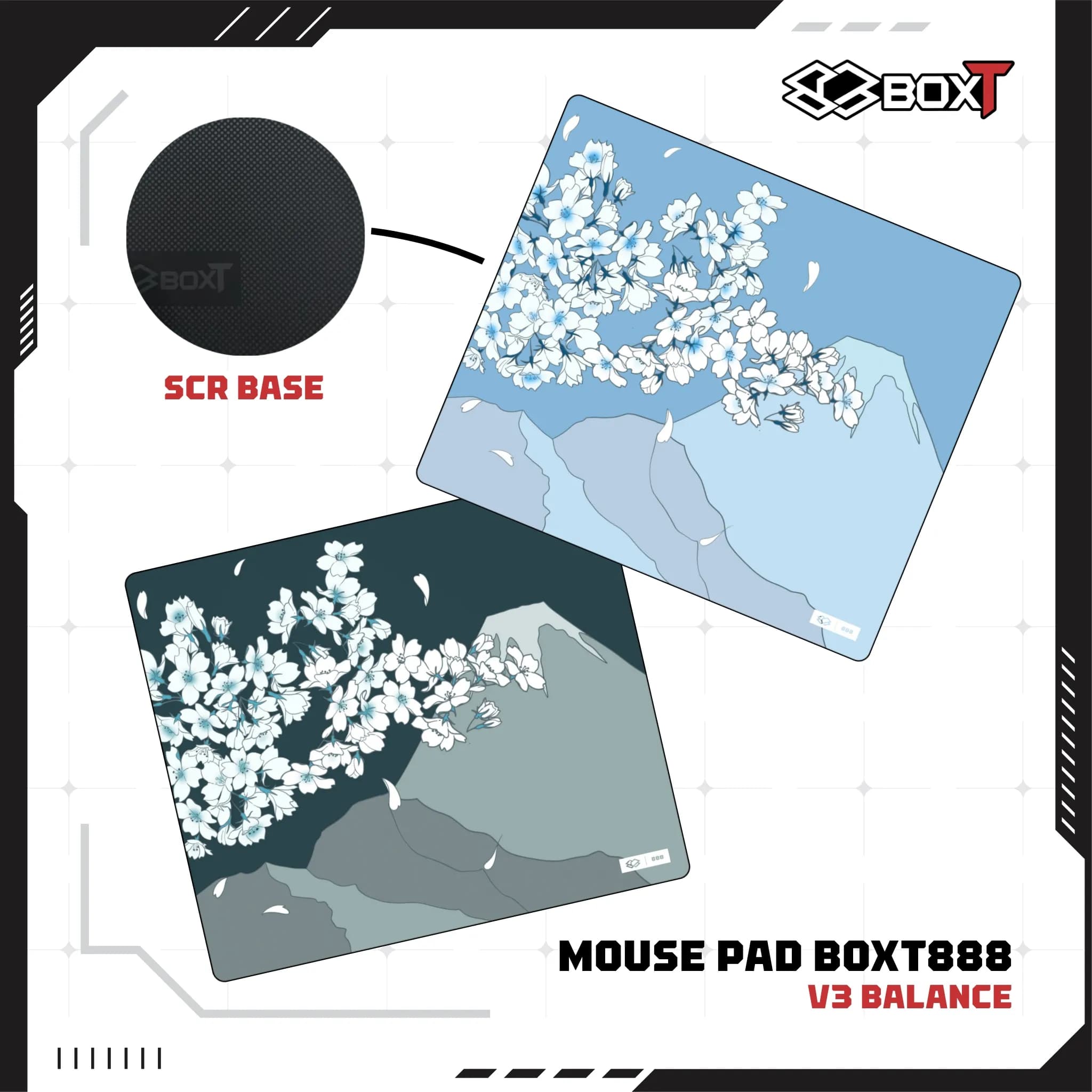 Pad Chuột Gaming BOXT888 V3 Saturn Hybrid - BOXT STORE